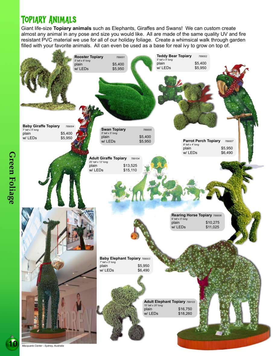 10-topiary-animals Barrango Catalog page 10 giant Topiary animal sculptures