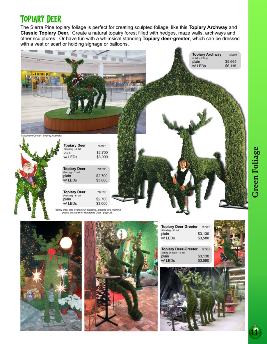 11-topiary-deer Barrango Catalog page 11 Topiary Deer and Deer greeter men