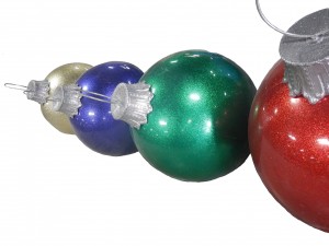 Glitter Ball Ornament colors