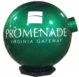 green virginia gateway promenade logo ball