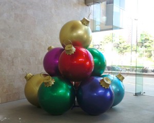 indoor glitter ball stack 2 christmas ornaments in honduras