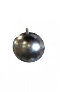small 10 inch ball ornament
