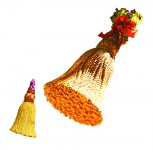 13" and 38" tassel ornaments