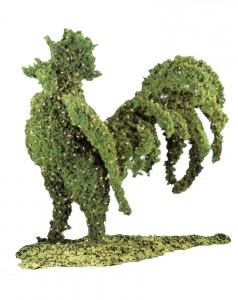 Giant-Size Topiary Rooster