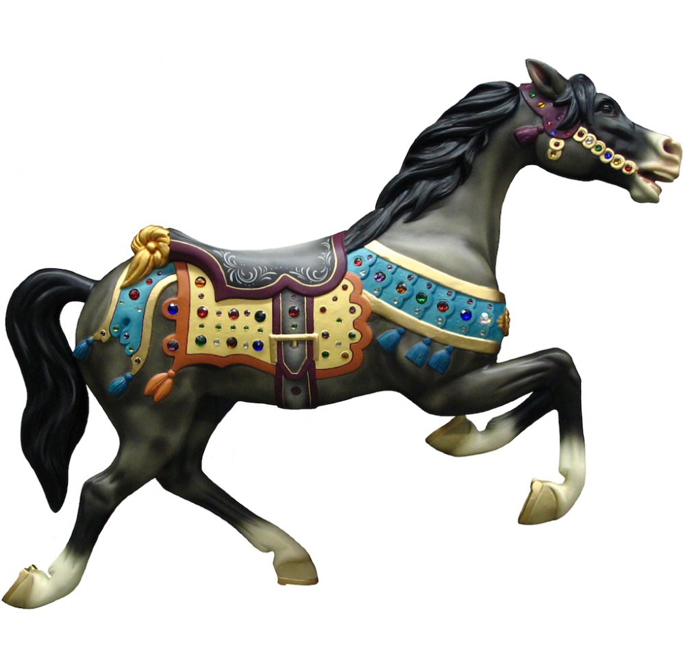 CB503 - Loof - Double Sided Jewel Horse
