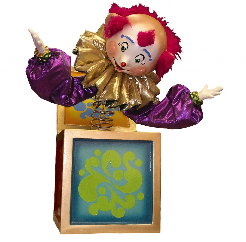 Fair hair puppet jack in the box. Шкатулка с клоуном. Jack in the Box игрушка. Клоун из шкатулки. Клоун из коробки.