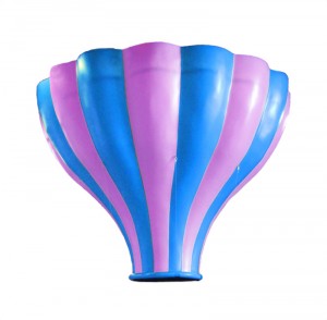 half round giant hot air balloon