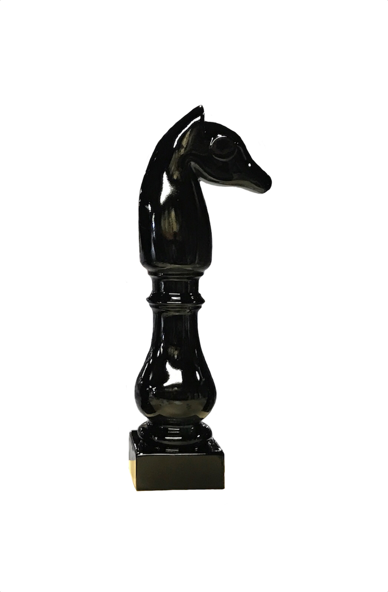 knight outdoor chess piece
