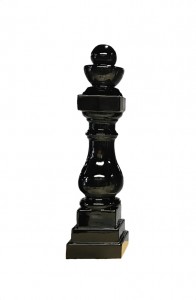 queen outdoor chess piece