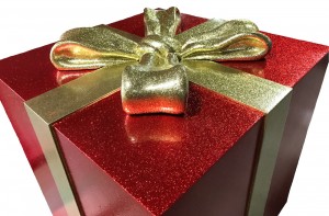 giant gift boxes red gift gift box glitter bow