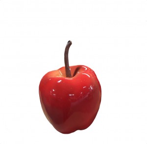 small fiberglass apple prop