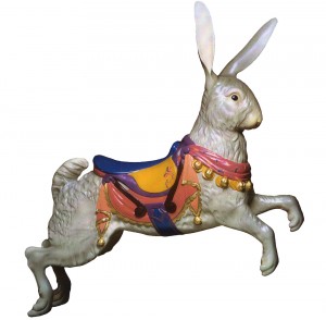 CB308 - Rabbit Carousel Animal