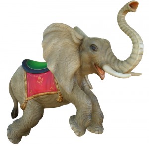 CB320 - Elephant Carousel Animal