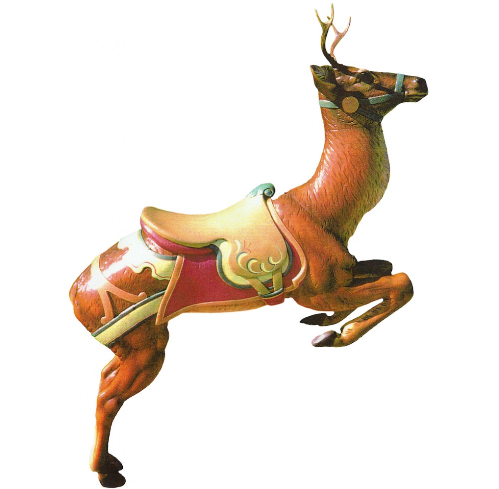 Carousel Deer Standing Deer Carousel Animal