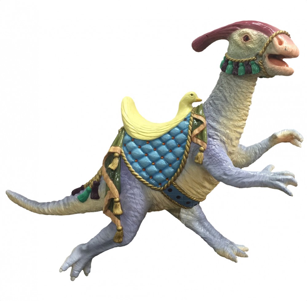 parasaurolophus dinosaur carousel animal