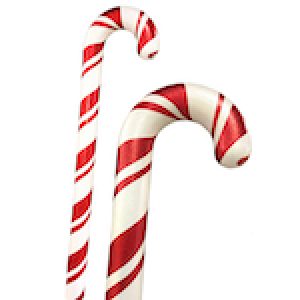 candy land items fiberglass giant candy cane props with glitter stripe