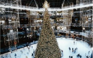 Dallas Galleria Giant Christmas Tree