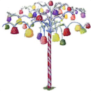 candy land items lighted gum drop tree for candy land items