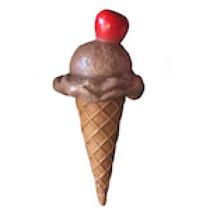 fiberglass ice cream cones and scoops