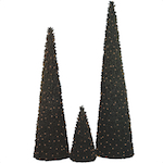 sierra pine style topiary christmas trees