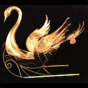 fiberglass Swan Sleigh