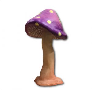 medium size fiberglass magic mushroom toadstool props