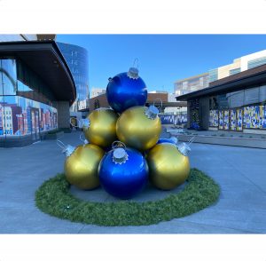 Chase Center SF Warriors Ball Stack