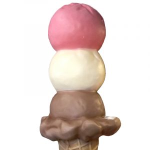 ice cream cone extra scoops
