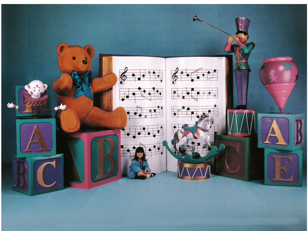 ABC Blocks catalog page old toy land items