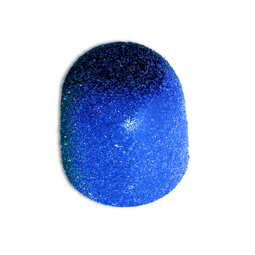 Gum Drop candy with diamond dust sugar - Blue