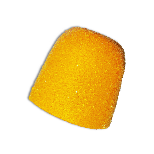 Gum Drop candy with diamond dust sugar - Yellow