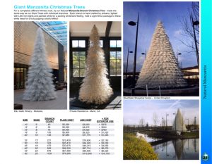 giant manzanita branch style trees catalog page