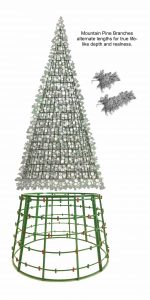 25 foot and taller Christmas tree frameworks