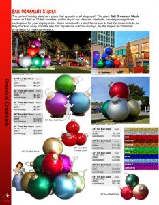 Barrango Catalog page 30 NEW Ball Ornament Stacks page