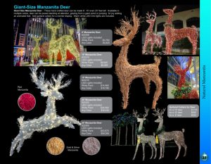 Giant Manzanita deer Barrango Catalog page