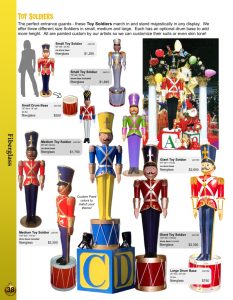Barrango Catalog page 38 Toy Soldiers