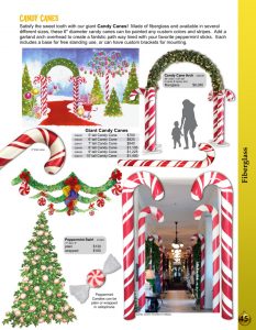 Barrango Catalog page 45 Candy Canes and Candy Cane Archways