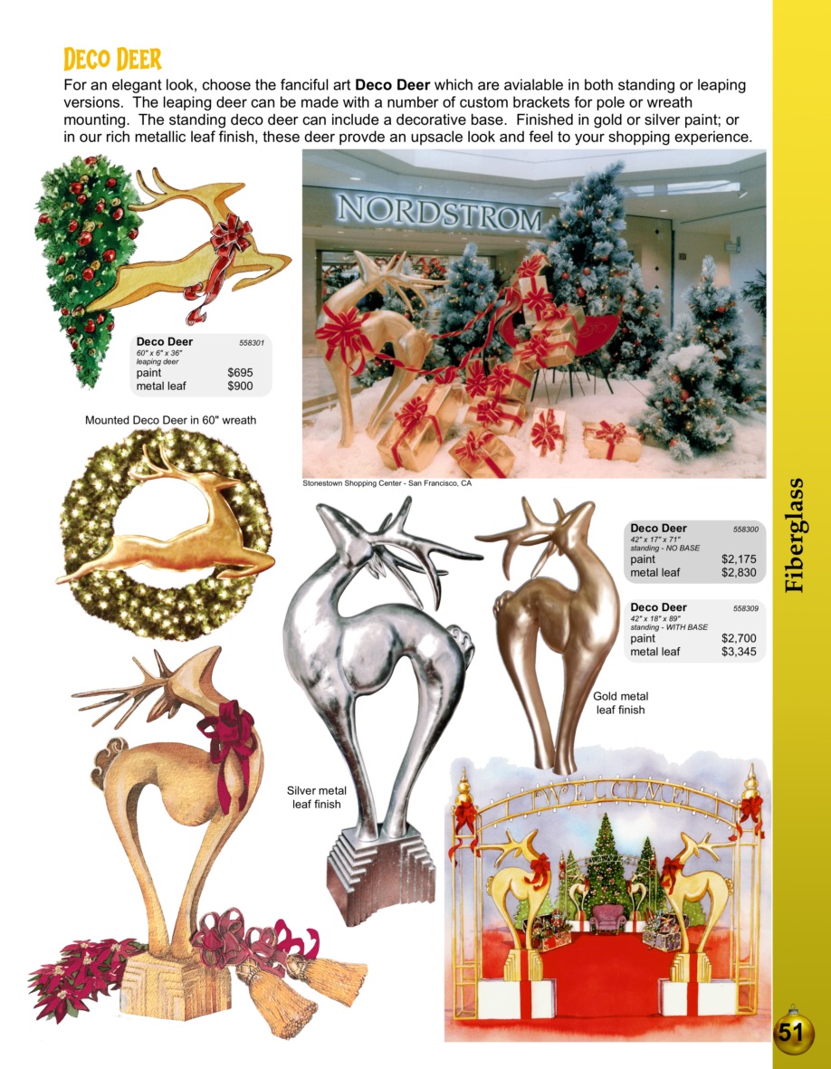 51-deco-deer Barrango Catalog page 51 Fancy Stylized fiberglass Deco Deer