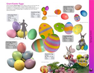 Easter eggs & egg Stacks catalog page