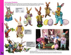 Animated Rabbits Catalog page Easter Character Animation