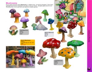 Mushrooms catalog page
