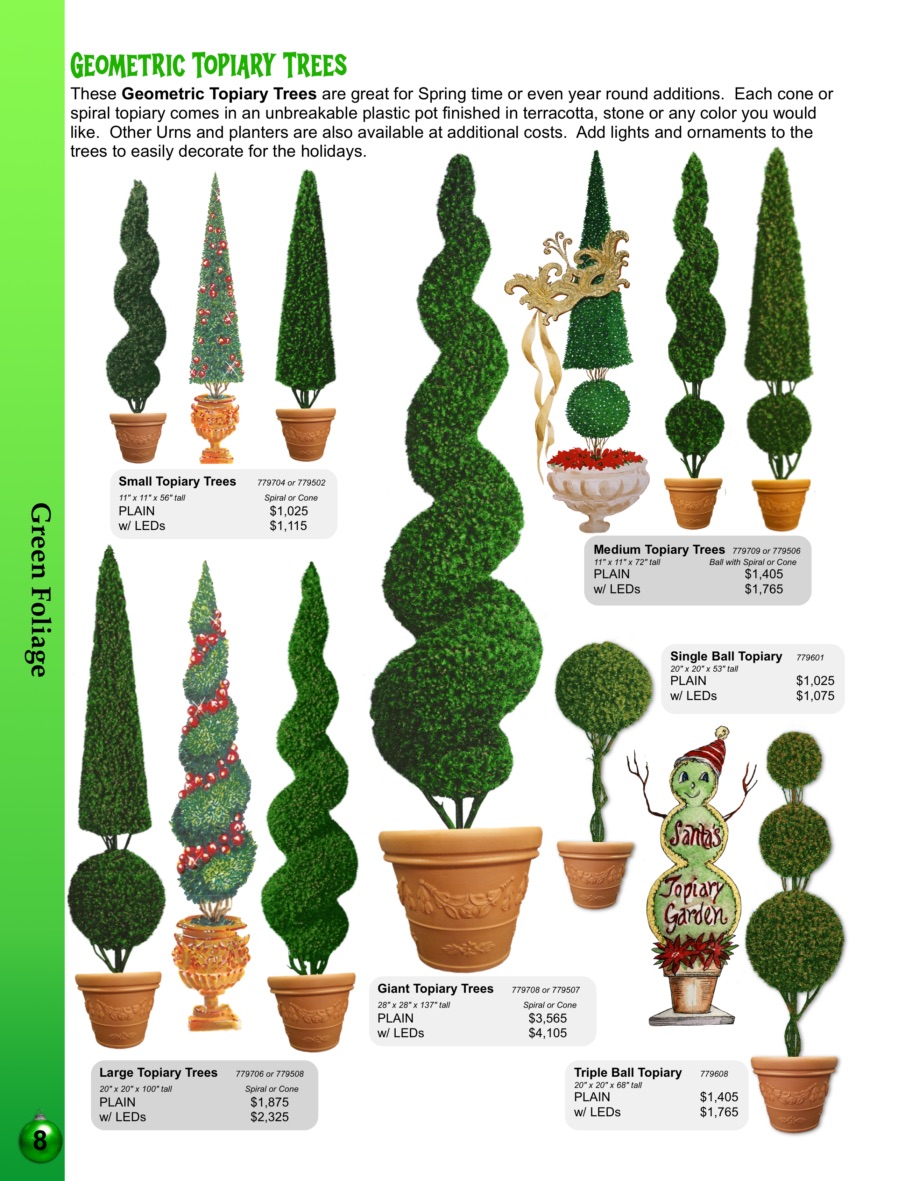8-topiary-trees Barrango Catalog page 8 Geometric Topiary trees spiral shapes