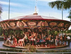 50 ft menagerie animal carousel in Brunei Borneo