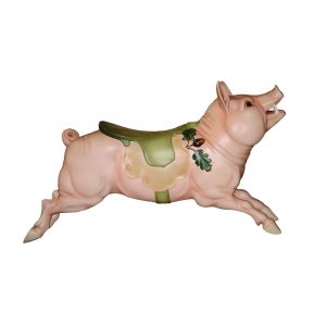 CB301 - wild boar pig carousel hog carousel animal