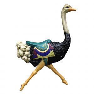 CB302 - Ostrich carousel animal
