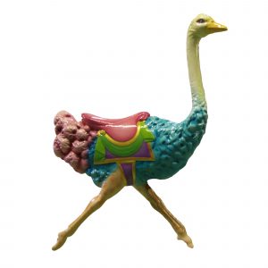 CB302 - Ostrich carousel animal