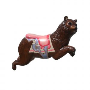 CB307 - Brown bear carousel animal