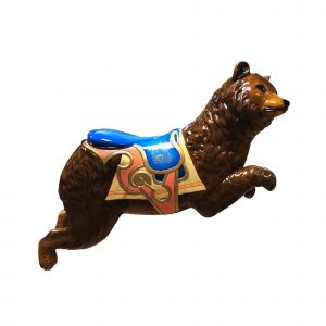 CB307 - Brown bear carousel animal