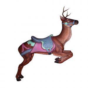 CB402 - Dentzel Carousel Deer standing carousel animal