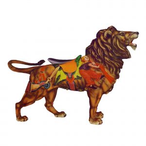 CB420 - STANDING LION carouse animal